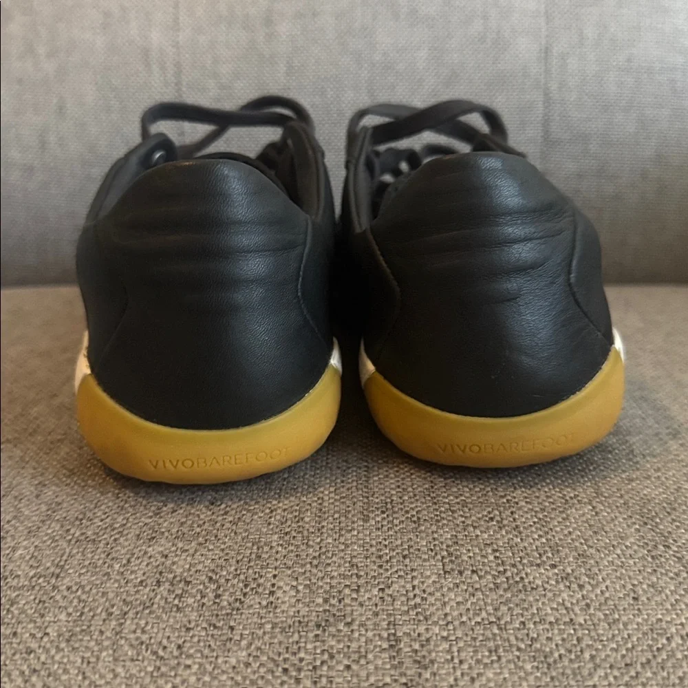 Vivo Barefoot Black Leather Shoes - Picture 8 of 15